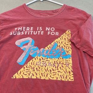 Fender guitar retro T-shirt (M)